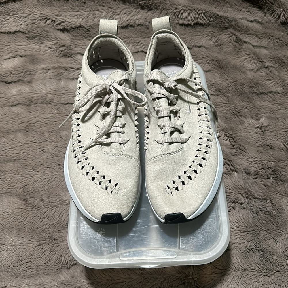 Nike Suede Woven Sneakers - Size 10 (NEW)